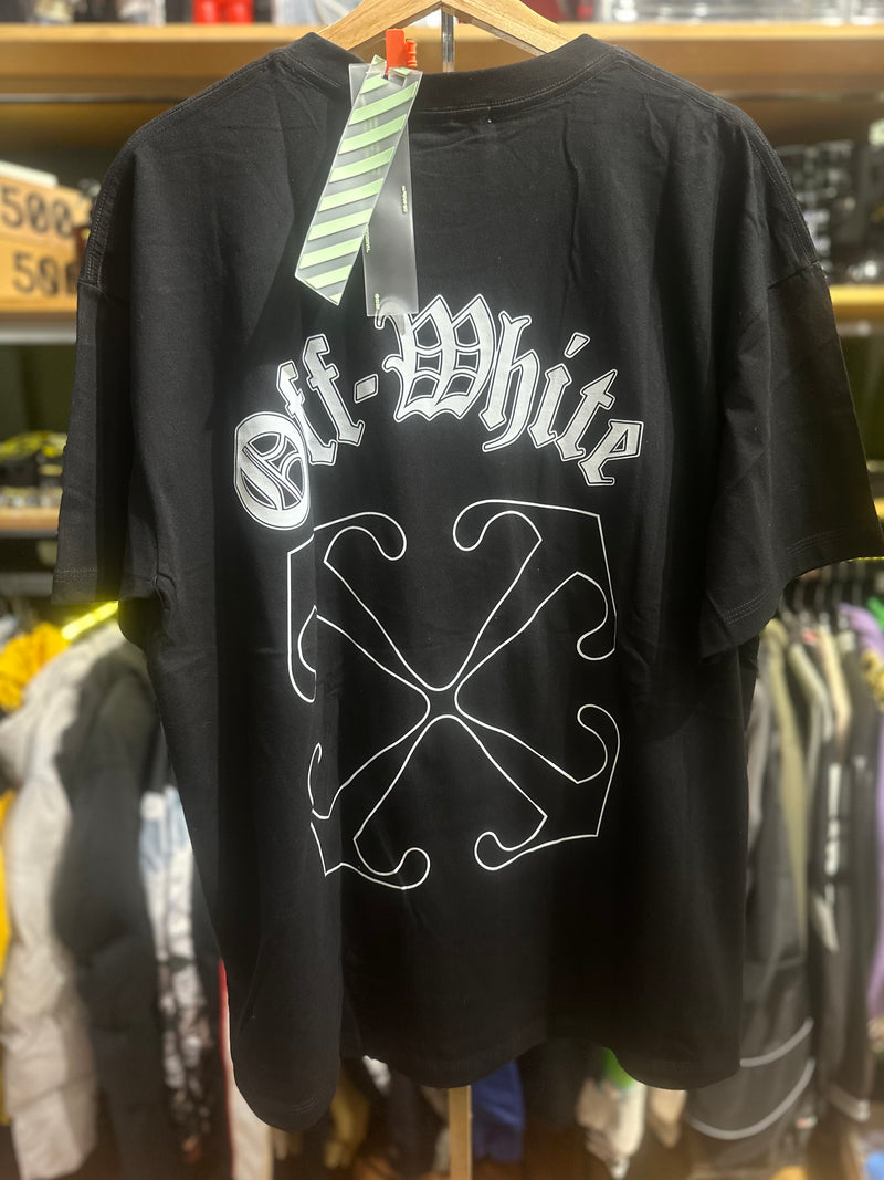Camisa Off-White Gothic Arrow Black - Pronta Entrega
