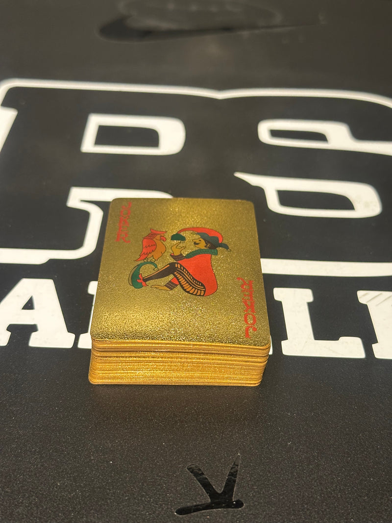 Baralho Supreme One Piece “I’m Gonna Be The King Of The Pirates” Gold - Pronta Entrega