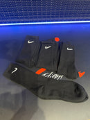 Meia Nike Pack 4 Uni Cano Alto Everyday Lightweight - Pronta Entrega