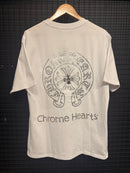 Camiseta Chrome Hearts Brilliant Back White - Pronta Entrega