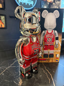 Bearbrick Michael Jordan 1998 Last Shot 400% Medicom Toy Be@Rbrick 2023 Limited Boneco Colecionável 28cm - Pronta Entrega