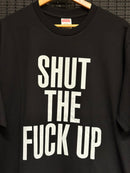 Camiseta Supreme “Shut The Fuck Up” Black - Pronta Entrega