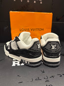 Tênis Louis Vuitton LV Trainer White Black  - Pronta Entrega