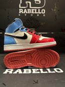 Tênis Air Jordan 1 High Fearless UNC Chicago - Pronta Entrega
