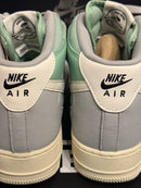 Tênis Nike Air Force 1 Mid '07 LX "Grey Fog Enamel Green - Pronta Entrega