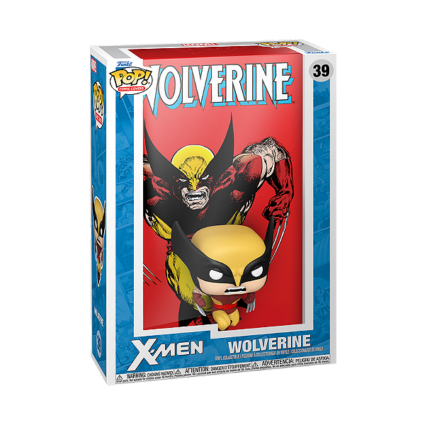 Funko Pop! Comic Covers Marvel X-Men Wolverine 39 339KTJGMT - Pronta Entrega