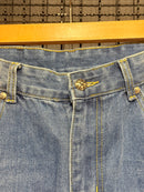 Calça Jeans Chrome Hearts x Comme Des Garçons Cruz Black White - Pronta Entrega