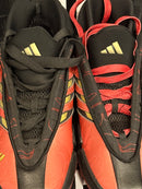Tênis Adidas Dame 9 x Bape Black Red - Pronta Entrega
