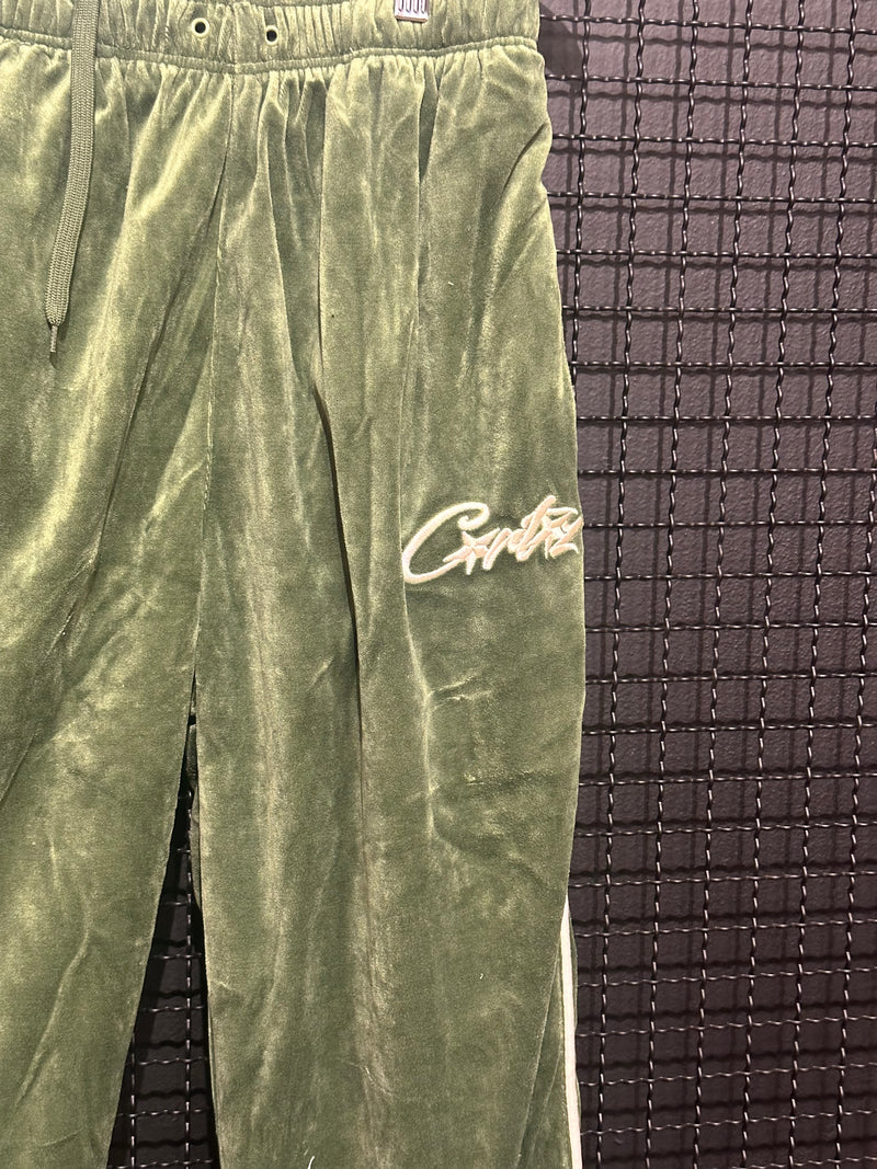 Calça CORTEIZ Velour Green - Pronta Entrega