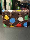 Carteira Louis Vuitton YAYOI KUSAMA PASSPORT COVER MONOGRAM MULTICOLOR - Pronta Entrega