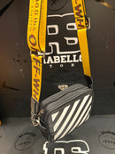 Bolsa Bag Off-White Cross Body Listas Industrial Blinder Preto - Pronta Entrega