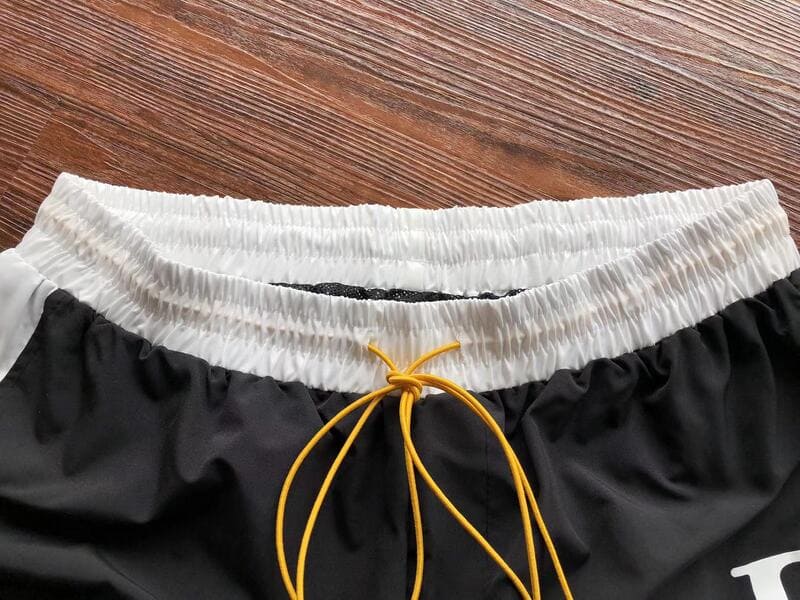 Rhude Side Logo Shorts Black - Encomenda