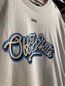 Camiseta OFF WHITE “BULLS ABLUH” Branca - Pronta Entrega