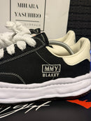 Tênis Maison Mihara Yasuhiro Blakey OG Sole Canvas Low Black - Pronta Entrega