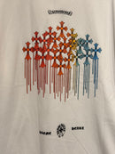 Camiseta Chrome Hearts “Chrome Heart” White - Pronta Entrega