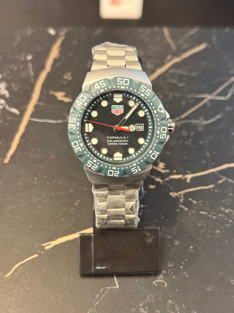 Relógio TAG Heuer Formula 1 Solargraph Green - Pronta Entrega