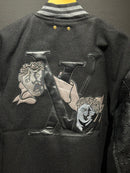 Jaqueta Varsity Louis Vuitton Black - Pronta Entrega