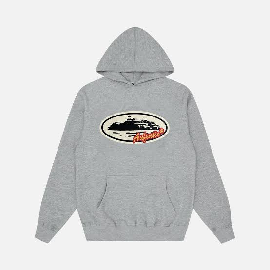 Blusa Moletom CORTEIZ RTW AUFENTIC HOODIE - HEATHER GREY - Pronta Entrega