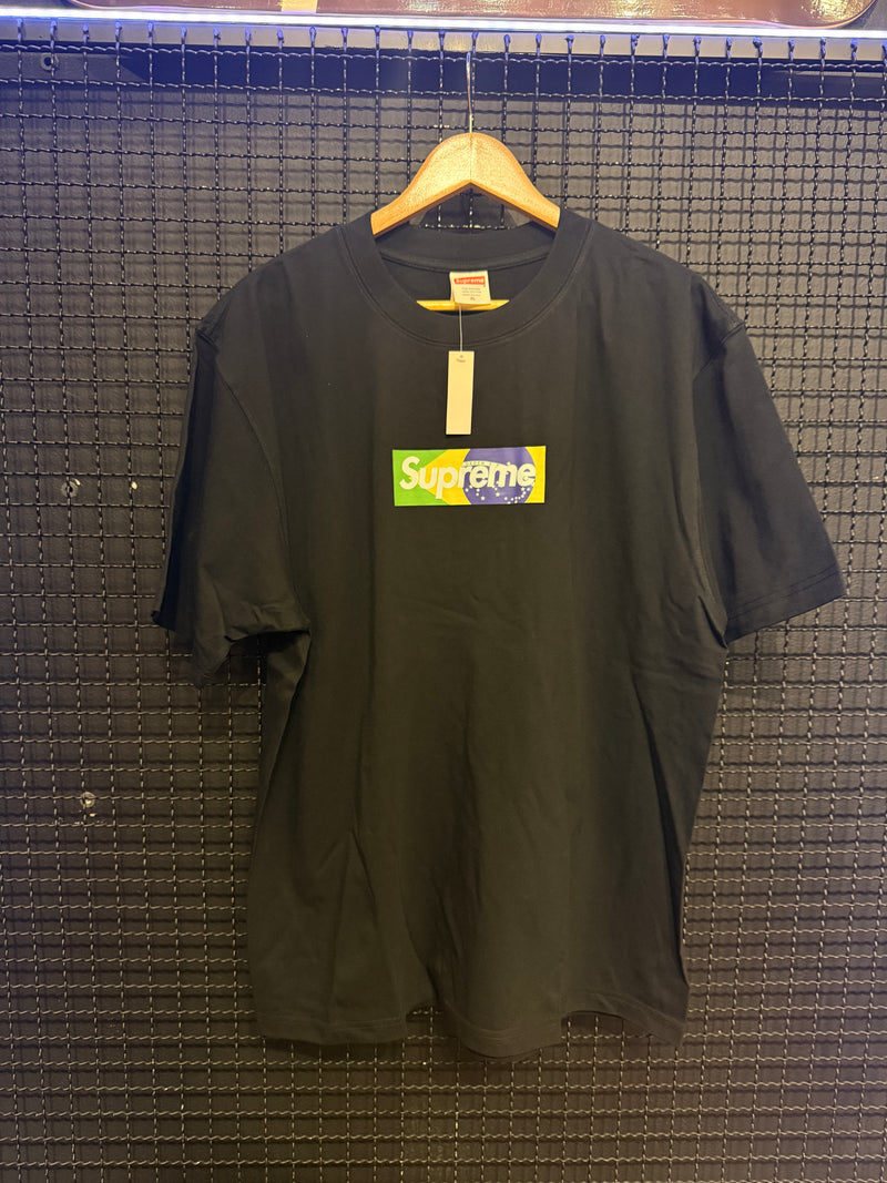 Camiseta Supreme Brasil Black - Pronta Entrega
