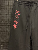 Calça Moletom Ed Hardy Dragon Black Red - Pronta Entrega