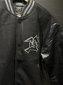 Jaqueta Varsity Louis Vuitton Black - Pronta Entrega