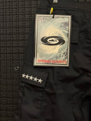 Calça Corteiz Guerillaz Cargo Black/White - Pronta Entrega