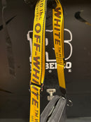 Bolsa Off-White Cross Body Transversal Industrial Preto - Pronta Entrega