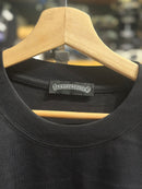 Camiseta Chrome Hearts Preta Logo Multicolor Brilhante - Pronta Entrega