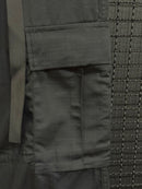 Calça Corteiz Guerillaz Cargo Black/White - Pronta Entrega