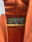 Conjunto Denim Tears Orange Moletom + Calça - Pronta Entrega
