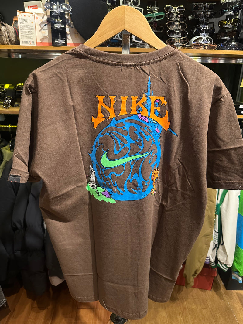 Camisa Nike Cotton Fantasy Marrom - Pronta Entrega