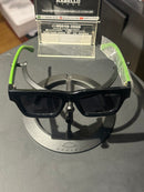 Óculos Louis Vuitton Retangular Armação Verde Lente Preta - Pronta Entrega