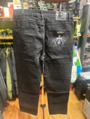 Calça Jeans Preta Chrome Hearts Cruz Black- Pronta Entrega