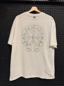 Camiseta Chrome Hearts Back Flower Cruz White - Pronta Entrega