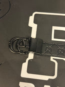 Cinto Gucci Estampado Black Inside Fivela GG Preta - Pronta Entrega