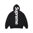 Moletom Supreme Satin Appliqué Black SS26-W9 - Pronta Entrega