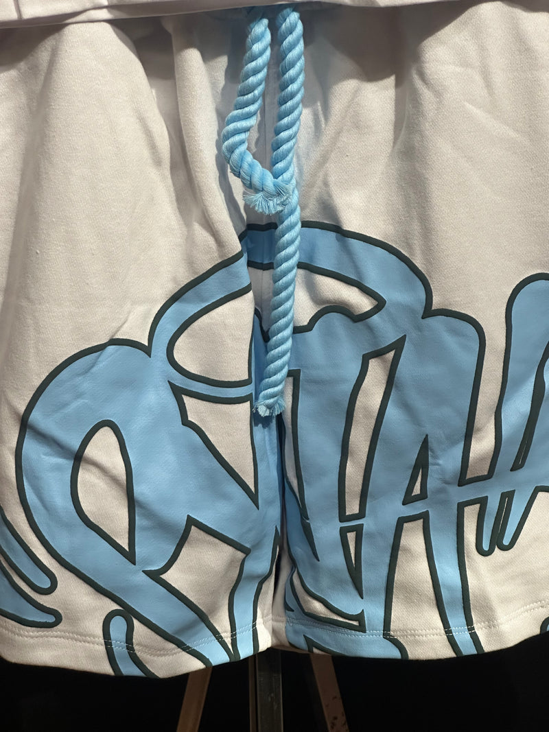 Conjunto Syna Camiseta + Short White - Pronta Entregah