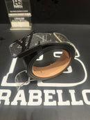 Cinto Louis Vuitton Initiales 115 CM Preto Matte Monogram Eclipse - Pronta Entrega