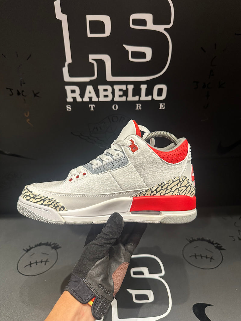 Tênis Nike Air Jordan 3 Fire Red - Pronta Entrega