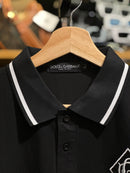 Camiseta Polo Dolce & Gabbana Preta - Pronta Entrega