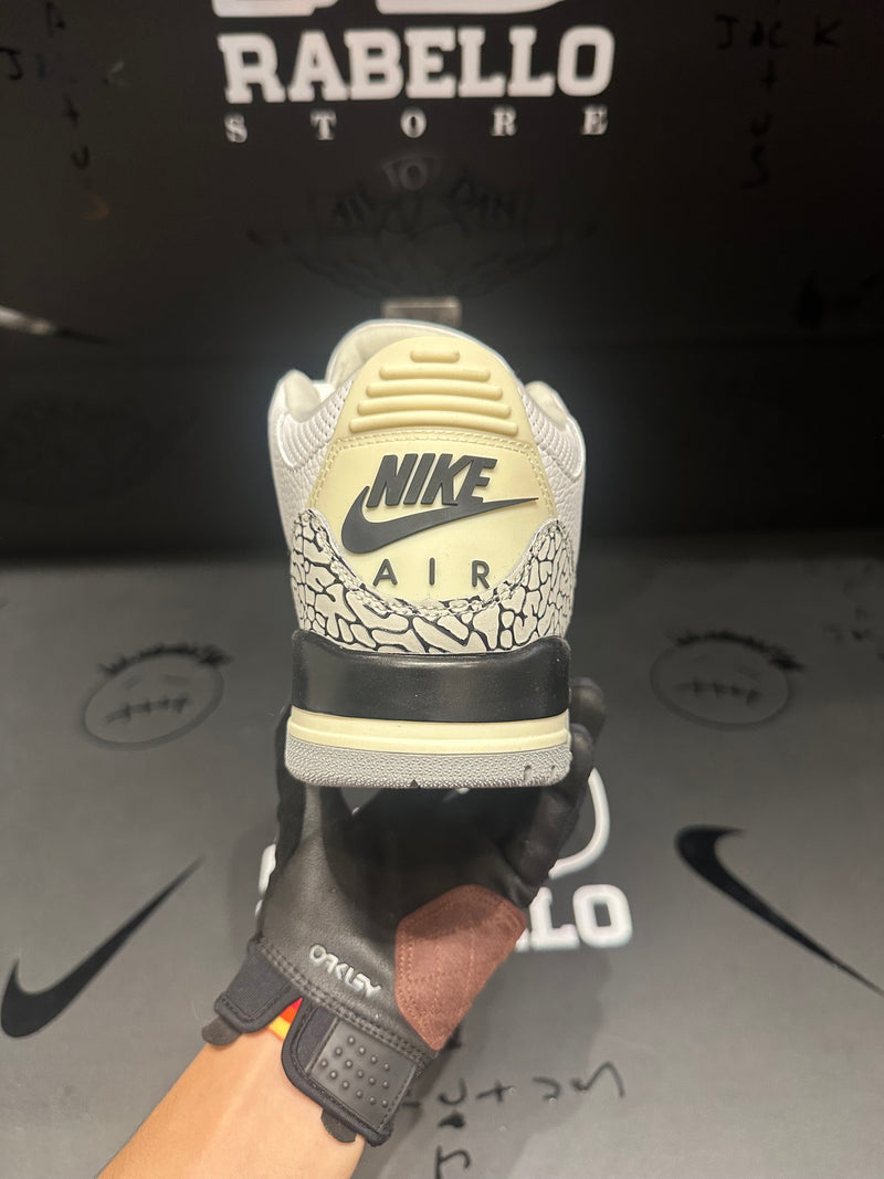 Tênis Nike Air Jordan 3 White Cement Reimagined - Pronta Entrega