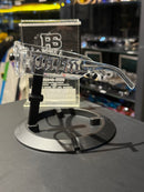 Óculos Palm Angels Transparente Lente Clear  - Pronta Entrega