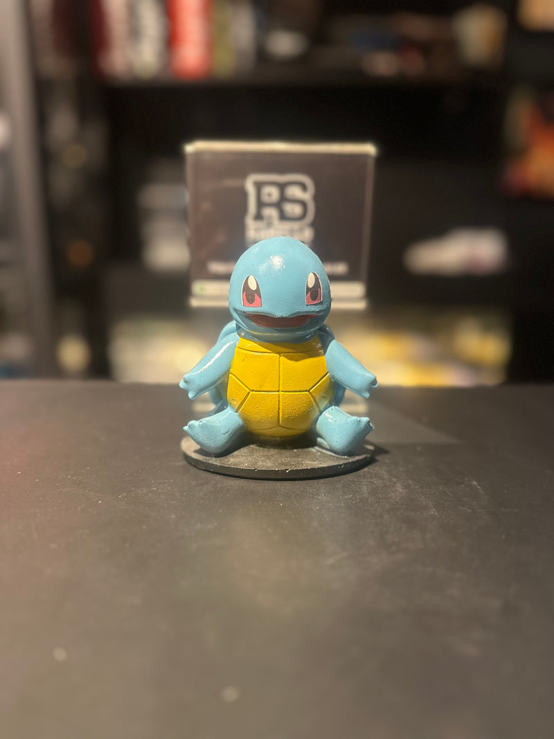 Boneco de Ação Pokémon Squirtle 10cm Resina - Pronta Entrega