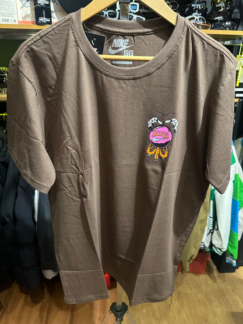 Camisa Nike Cotton Fantasy Marrom - Pronta Entrega