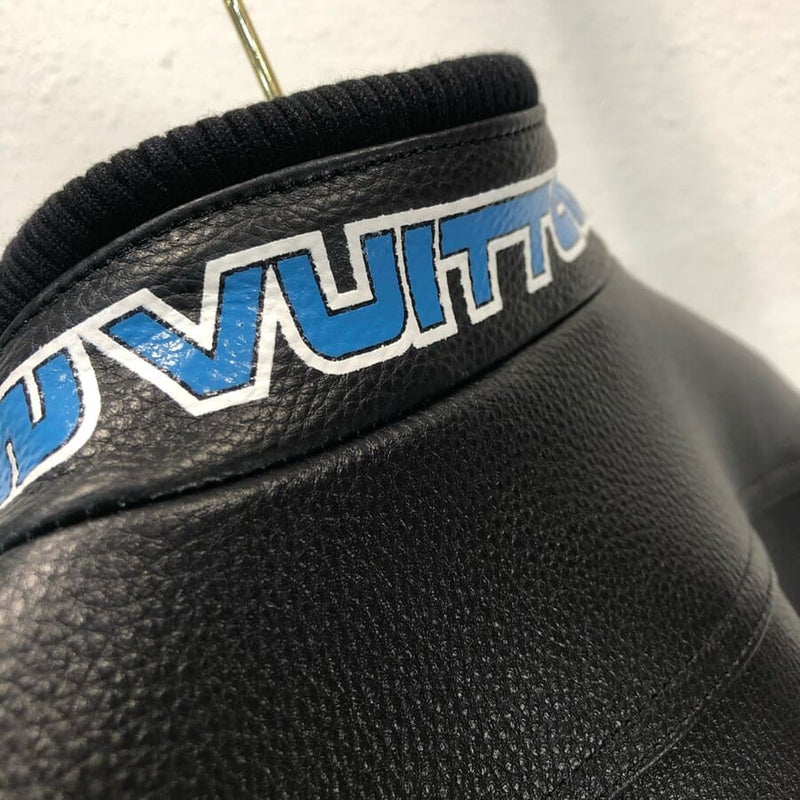 Jaqueta Couro Louis Vuitton Leather Mix Biker - Encomenda