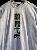 Camiseta BOSS x BRUCE LEE Branco - Pronta Entrega