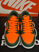 Tênis Nike Dunk Low Miami Hurricanes - Pronta Entrega