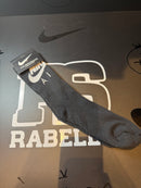 Meia Nike Air Sport Cano Alto Preto - Pronta Entrega
