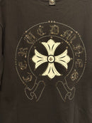 Camiseta Chrome Hearts Back Cruz Tool Black - Pronta Entrega