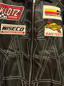 Vanson Leathers x Supreme Jaqueta Spider-Man Black White - Pronta Entrega